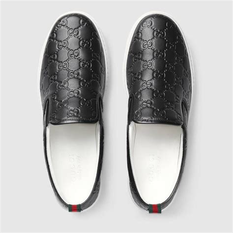 gucci sneakers herren|men's Gucci slip on sneakers.